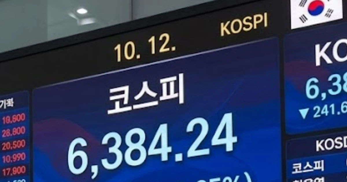 코스피 마감 지수. / 단순 자료 사진. 기사 이해를 돕기 위해 AI로 제작한 이미지.