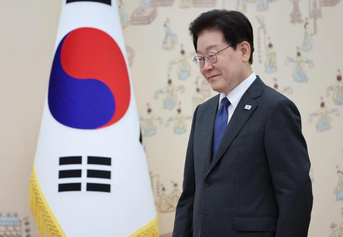 이재명 대통령이 12일 청와대에서 열린 주한대사 신임장 제정식에 참석해 있다.  / 뉴스1