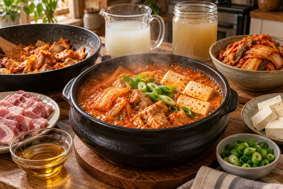 김치찌개 / 기사 내용을 바탕으로 제작한 AI 이미지. 실제 모습과 차이가 있을 수 있습니다