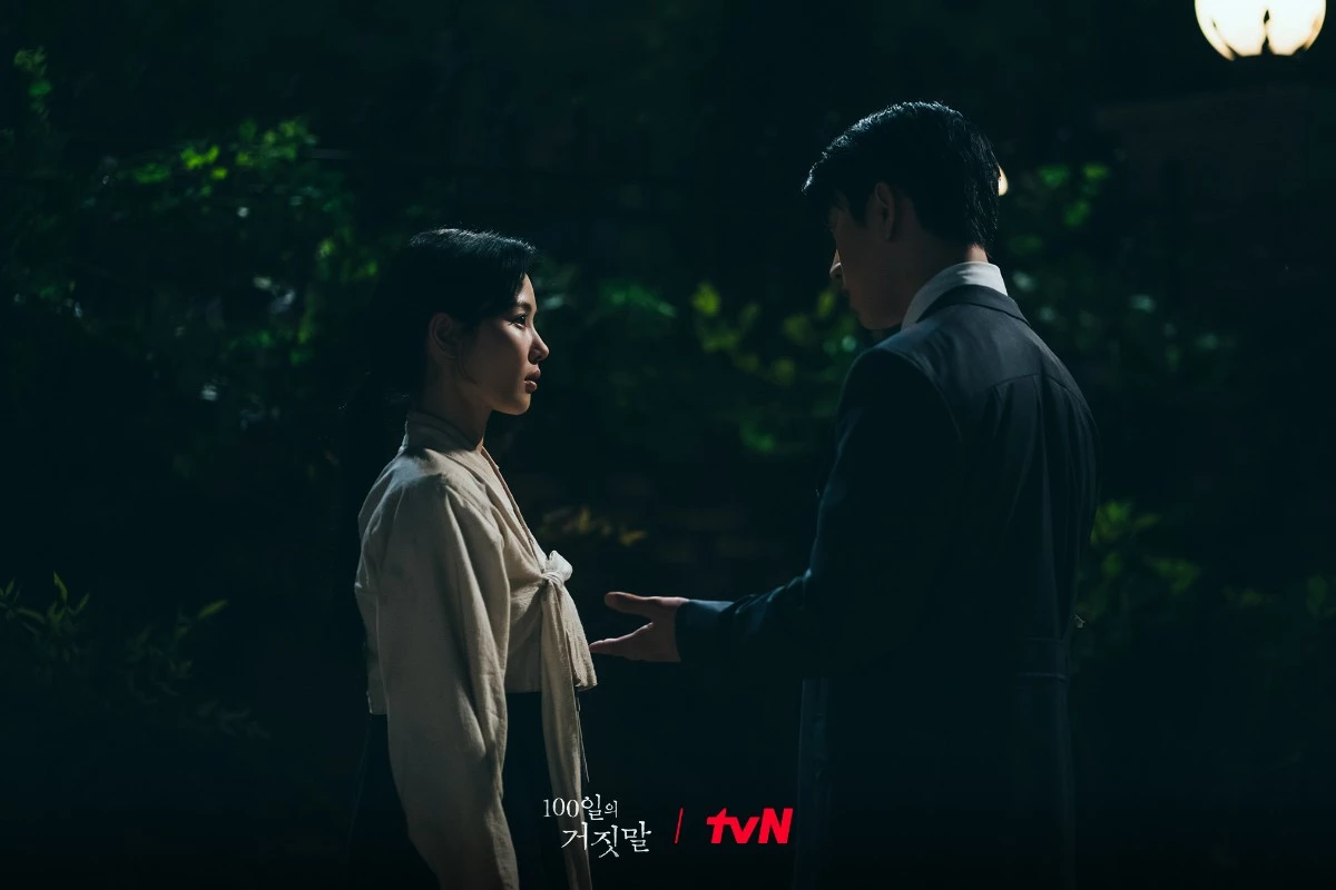 '100일의 거짓말' 주연 배우 김유정과 박진영 / tvN
