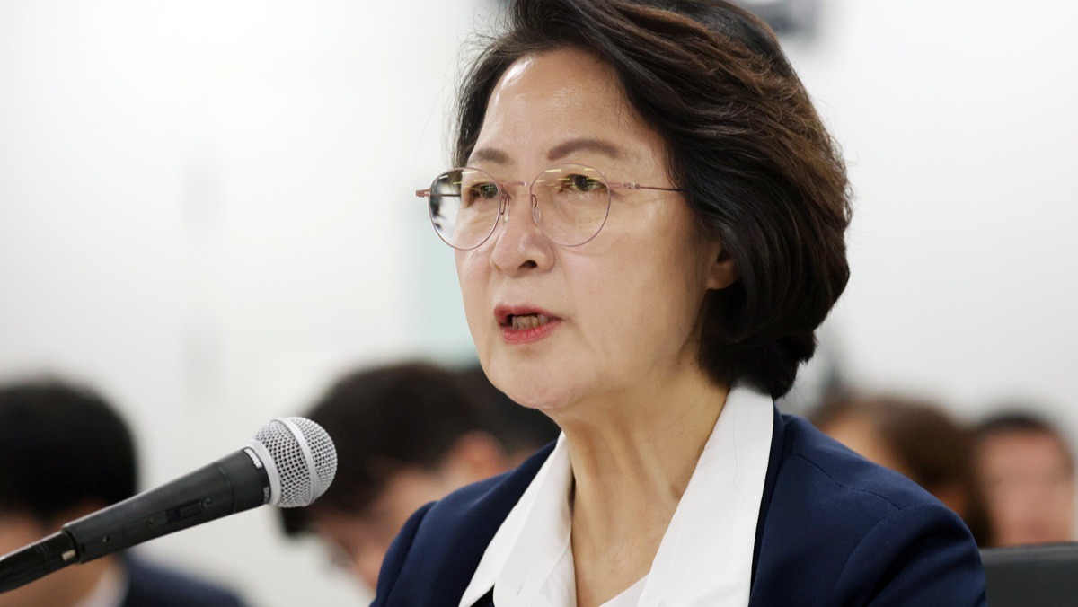 국정감사 나온 추미애 “김지용, 친윤 검사라 부적합…침묵하면 역사적 과오”