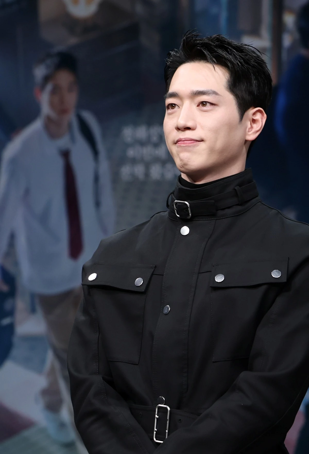 배우 서강준이 지난해 서울 마포구 상암 MBC에서 열린 MBC 금토드라마 '언더커버 하이스쿨' 제작발표회에 참석해 포즈를 취하고 있다. / 뉴스1