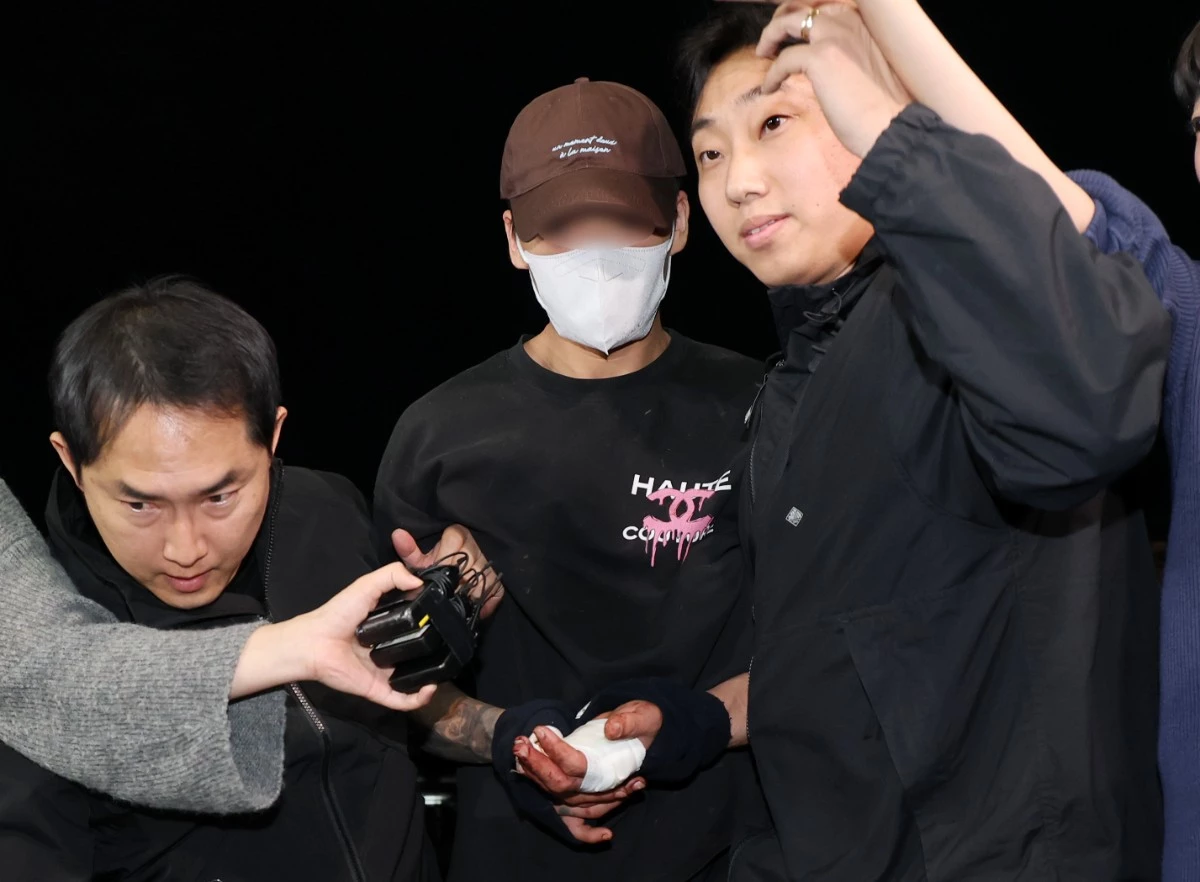 장모 살해 혐의로 체포된 남성 / 뉴스1