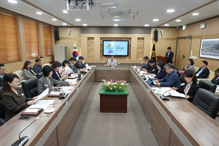 "교육부터 도시개발까지" 포천시의회, 10월 정책간담회서 현안 집중 점검