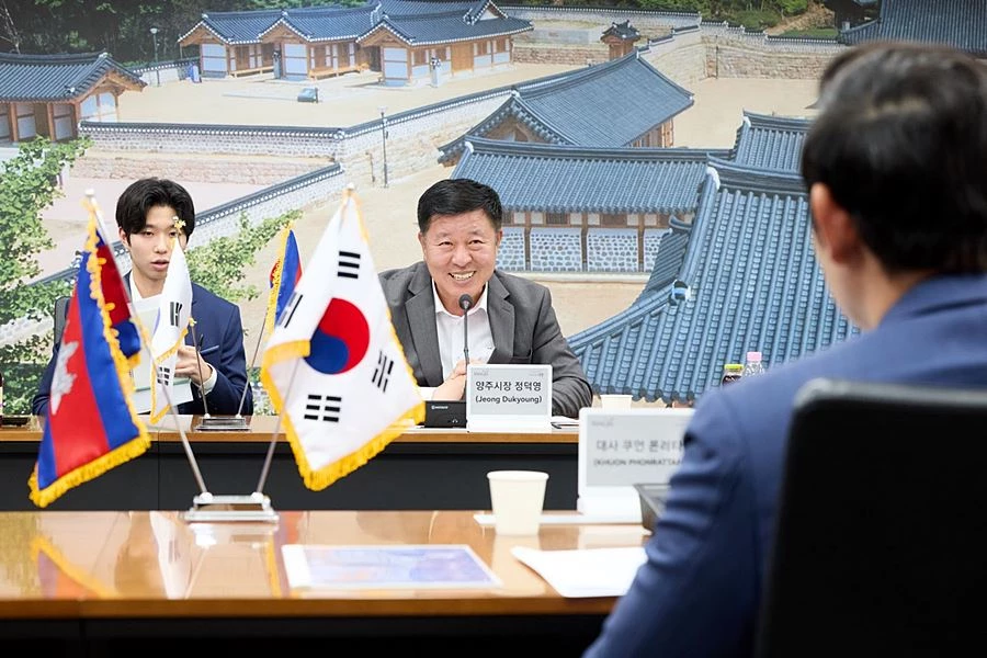 양주시, 주한 캄보디아 대사와 '맞손'…교류 확대 논의