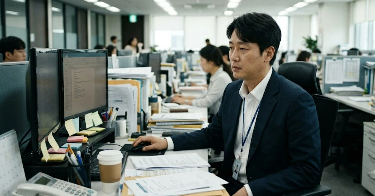 회사원. / 단순 자료 사진. 기사 이해를 돕기 위해 AI로 제작한 이미지.