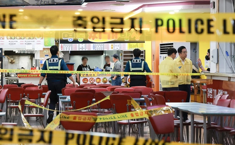 인천 흉기 난동 사건 현장 / 뉴스1