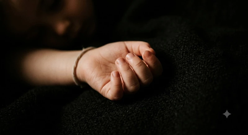 끝내 엄마 품으로 돌아오지 못한 4살 아이 / AI 생성 이미지