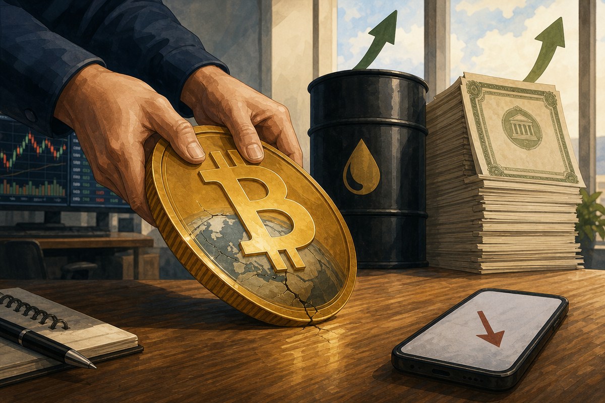 유가·국채금리 오르자 서클 3% 하락…비트코인은 1.2% 올라 6만 4,000달러 버텼다