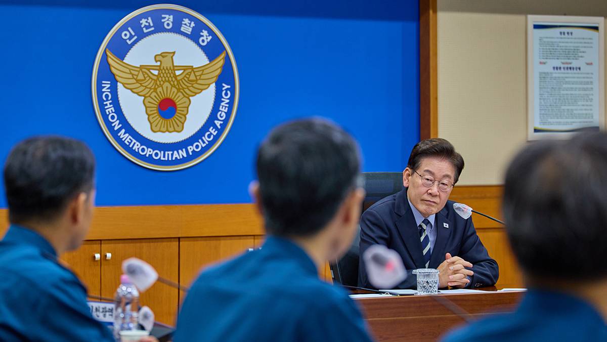 이례적…‘인천 흉기난동’ 듣고 곧장 인천경찰청 찾아 이 대통령이 한 말