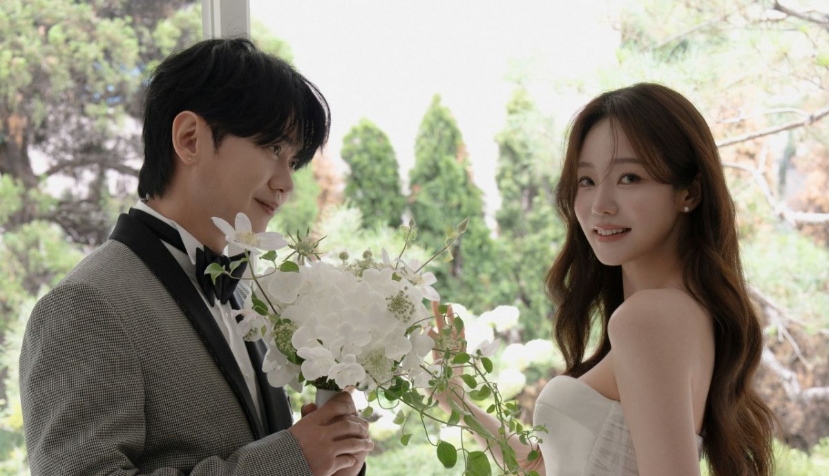 강균성 예비신부 유하진 웨딩 화보. / 강균성 인스타그램