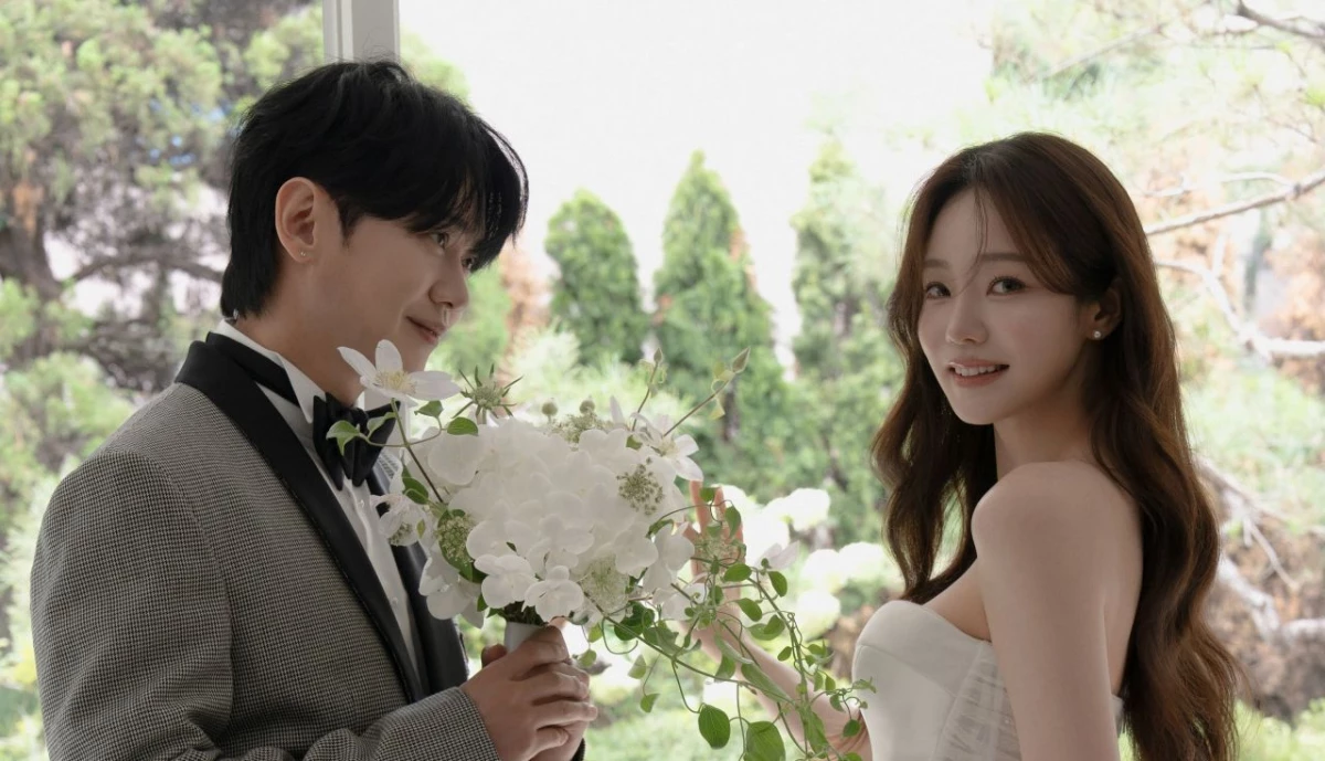 강균성 예비신부 유하진 웨딩 화보. / 강균성 인스타그램