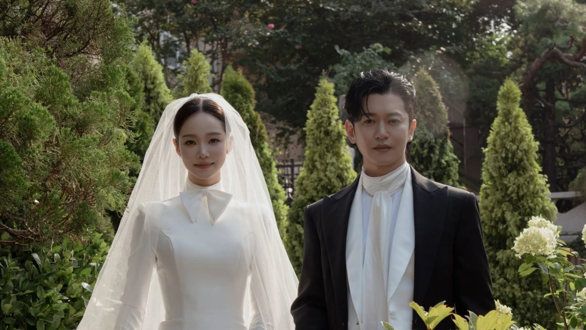 강균성 유하진 웨딩 화보. / 강균성 인스타그램