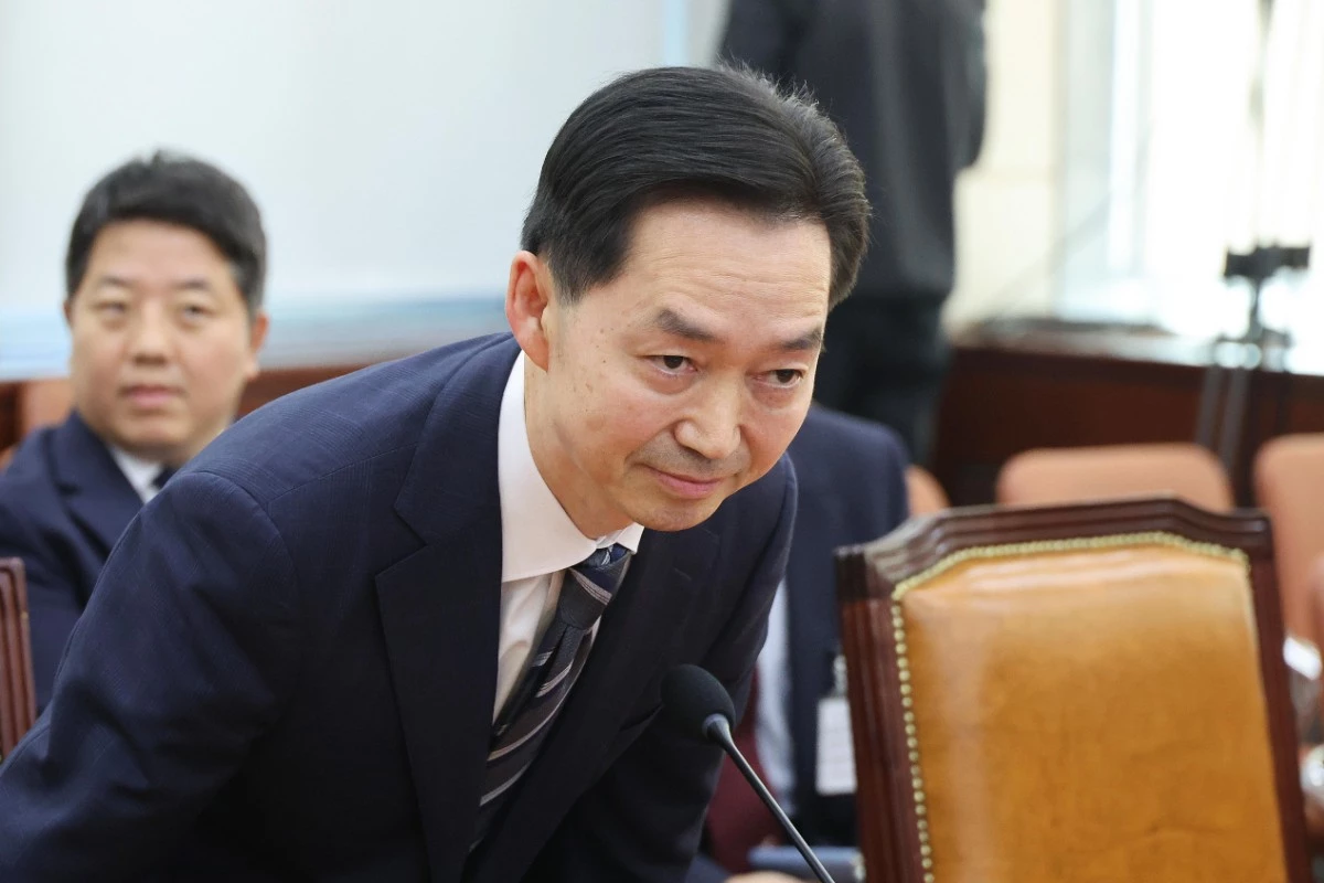 김지용 중대범죄수사청장 후보자가 14일 서울 여의도 국회에서 열린 행정안전위원회 인사청문회에 출석하고 있다./ 뉴스1