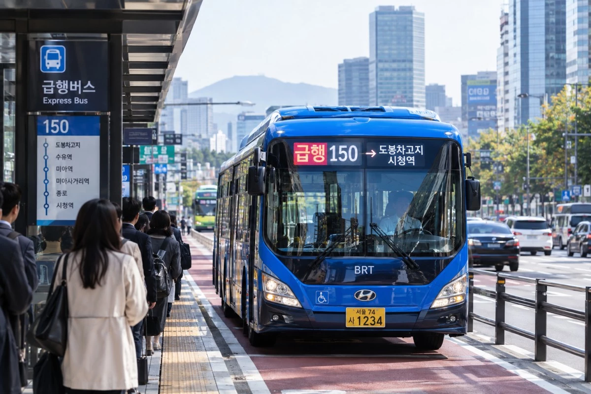 기사 이해를 돕기 위한 버스 자료 사진  / AI 생성 이미지