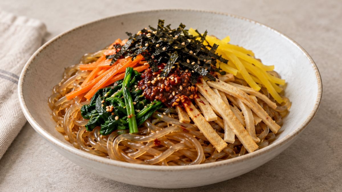 비빔당면. / 기사 이해를 돕기 위해 AI로 제작한 자료 이미지로, 실제 모습과 다소 차이가 있을 수 있습니다.