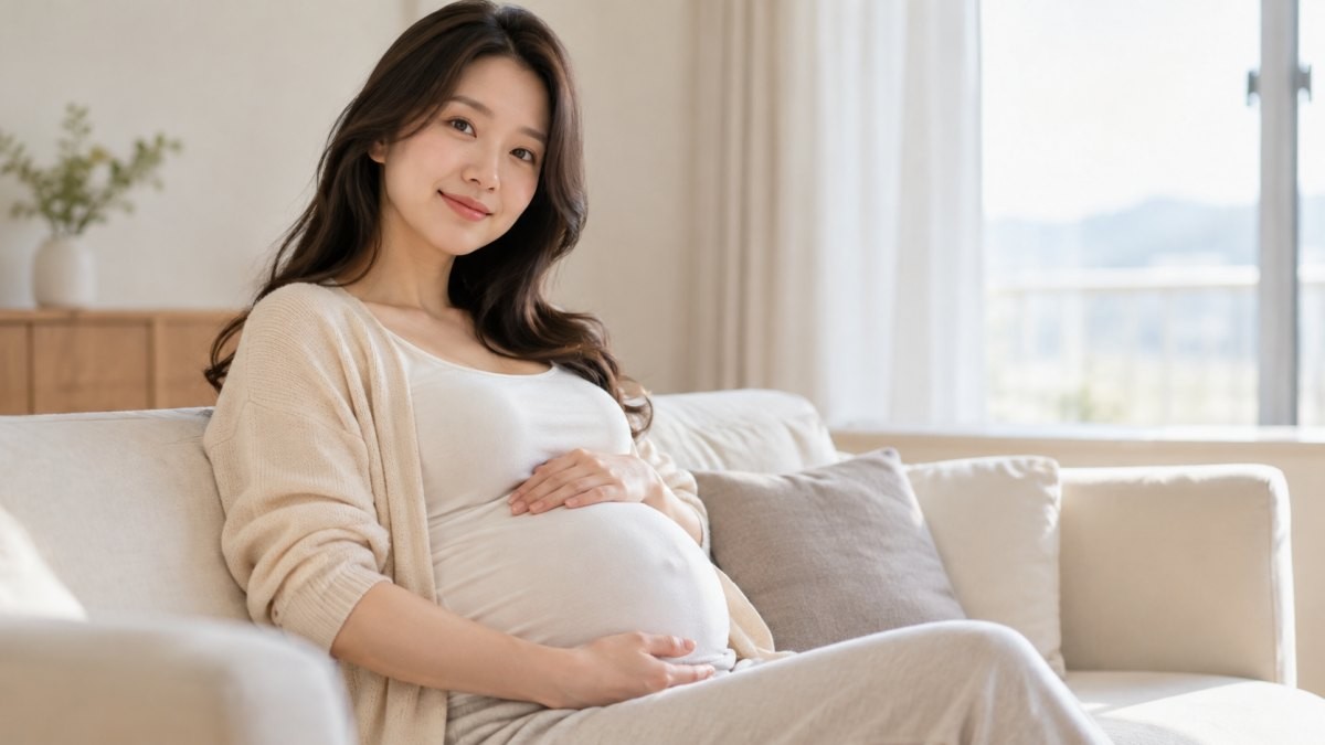 임신한 사람. 기사 이해를 돕기 위해 AI툴로 생성한 자료사진.
