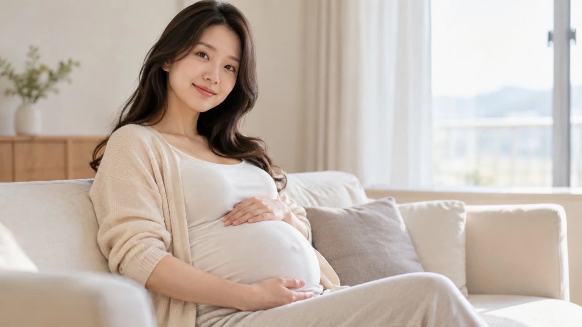 임신한 사람. 기사 이해를 돕기 위해 AI툴로 생성한 자료사진.