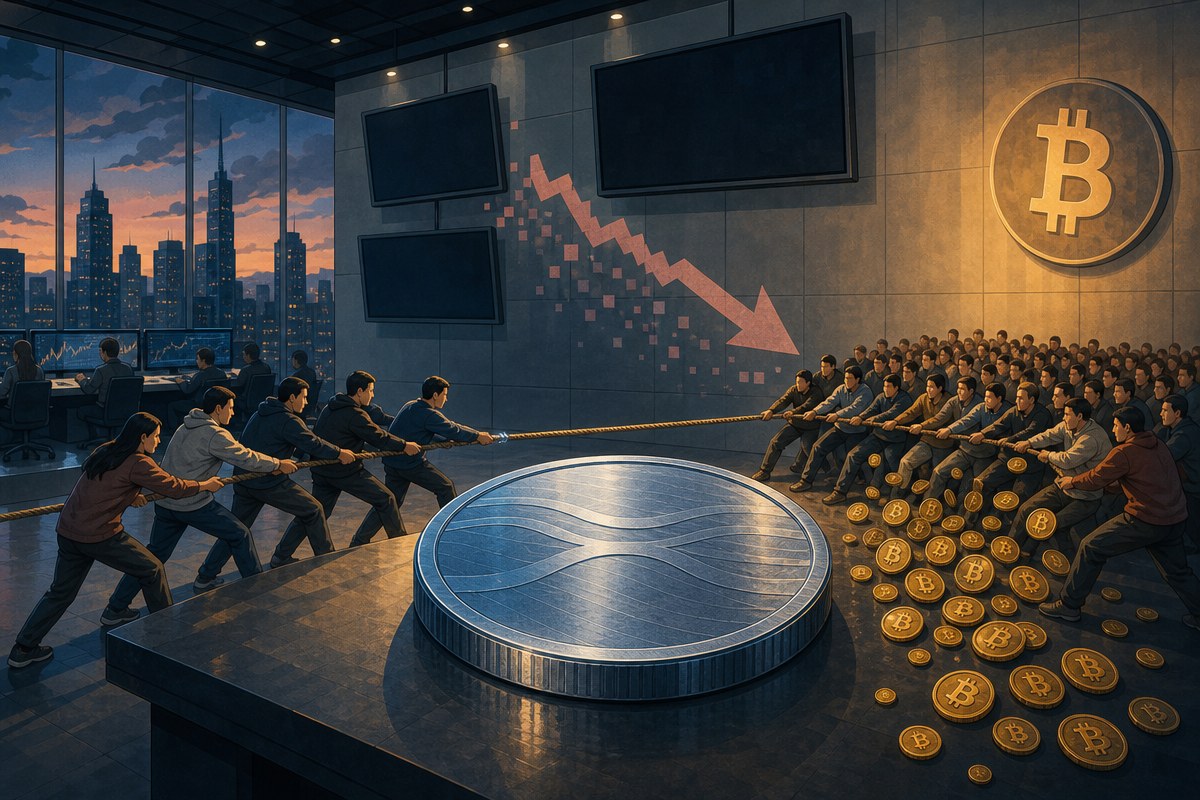 XRP 고래 출금 비중, 바이낸스서 10.5%p 뛸 때 전체 거래소는 1.7%p 그쳤다