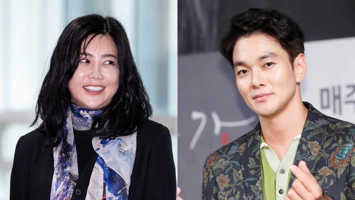 가수 겸 화가 솔비(왼쪽)와 배우 이규한. / 뉴스1