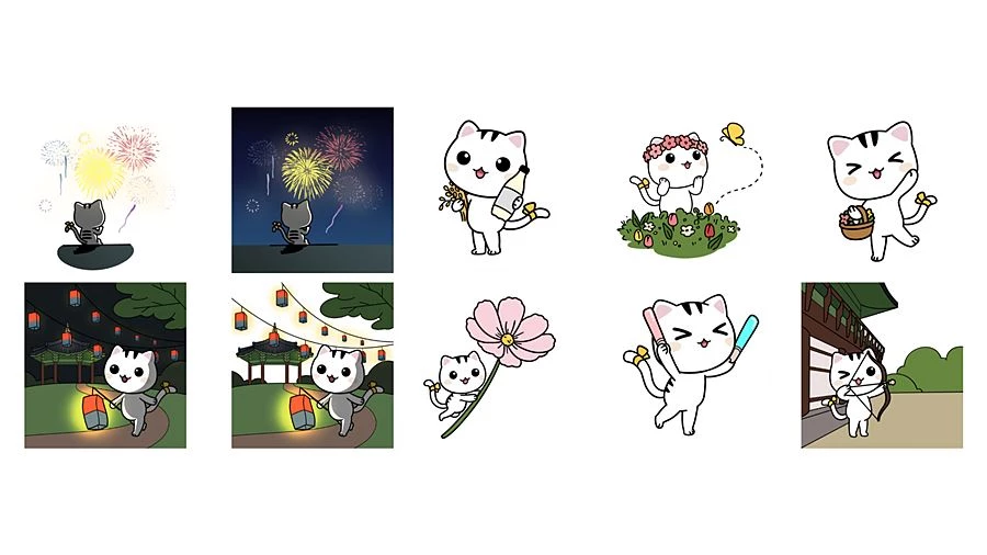 고양고양이 신규 이미지(축제)