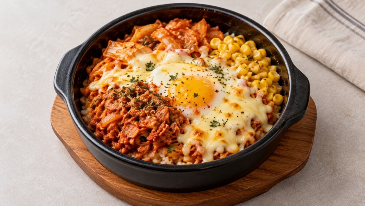 고추참치 치즈밥. / 기사 이해를 돕기 위해 AI로 제작한 자료 이미지로, 실제 모습과 다소 차이가 있을 수 있습니다.