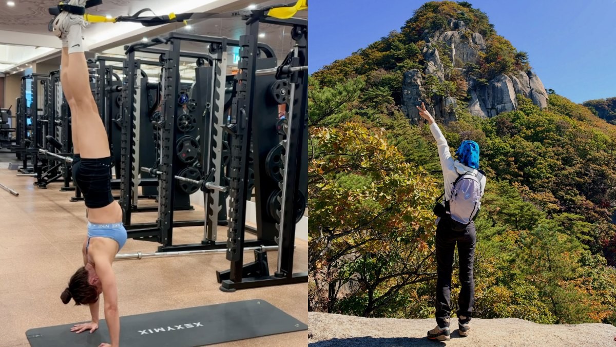 44세에도 끄떡없다...완벽한 운동 신경 자랑한 '여자 연예인'