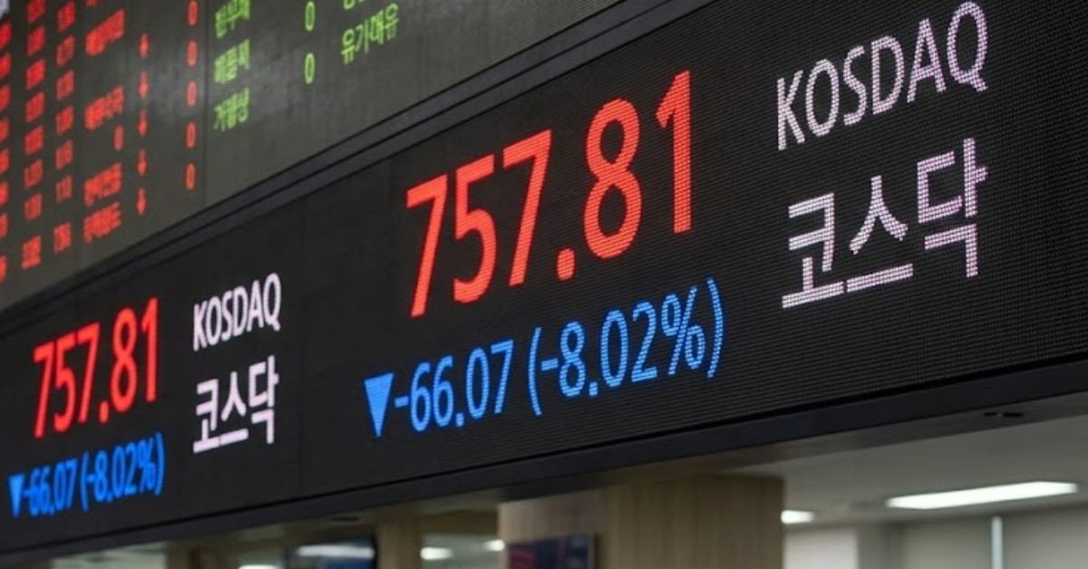 코스닥 지수. / 단순 자료 사진. 기사 이해를 돕기 위해 AI로 제작한 이미지.