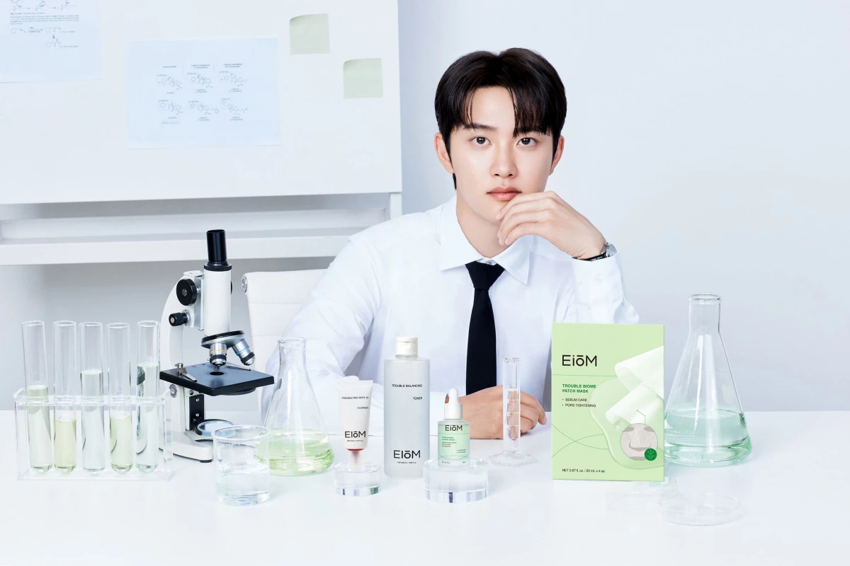 이옴, 도경수 브랜드 모델로 발탁…마이크로바이옴 기반 더마 스킨케어 알린다