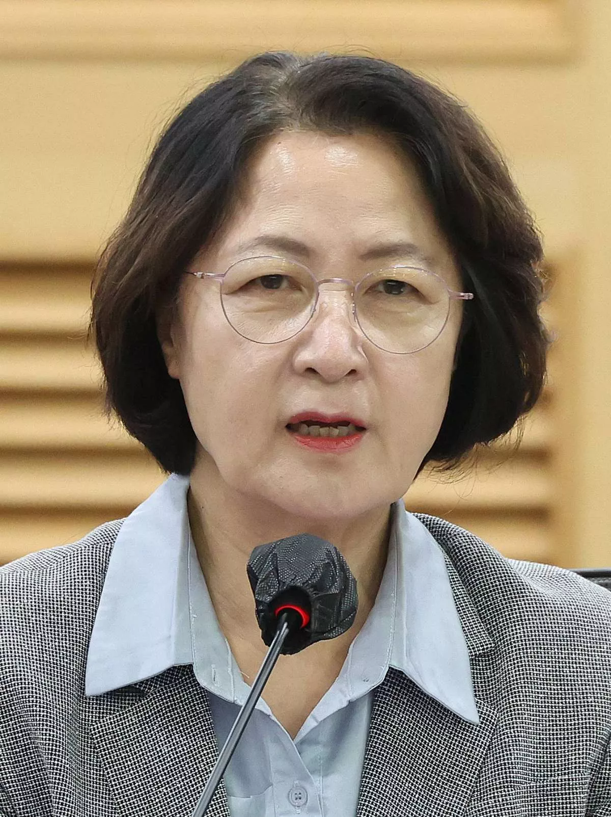 추미애 경기도지사가 지난달 28일 서울 여의도 국회 의원회관에서 열린 3기 신도시 자족강화와 신속추진을 위한 제도개선 과제 토론회에서 발언하고 있다. / 뉴스1