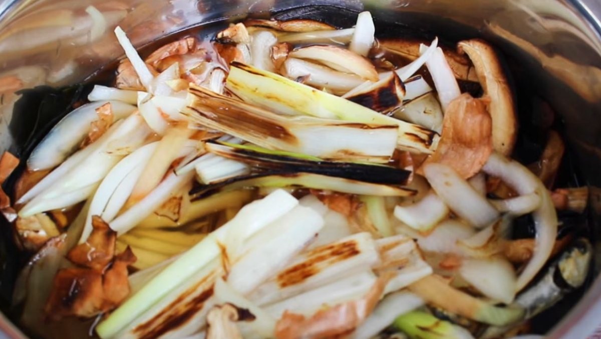 김장 육수. / 유튜브 '집밥 korean home cooking'