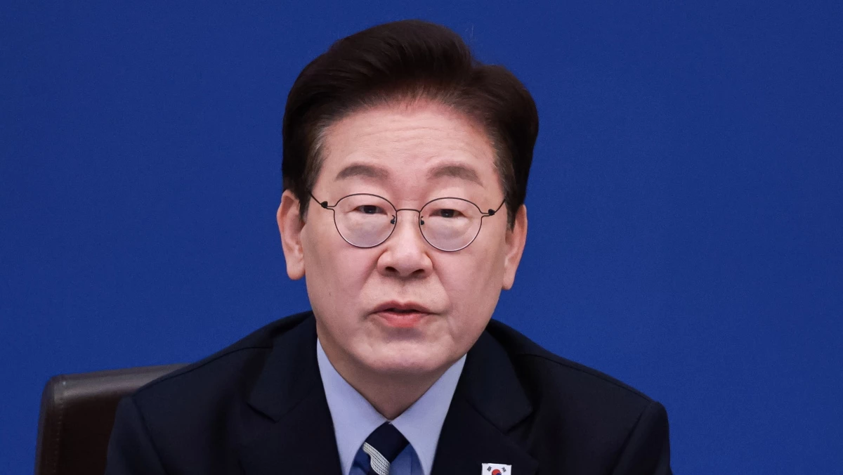 이재명 대통령이 지난 13일 청와대에서 열린 국무회의에서 발언을 하고 있다, / 청와대통신사진기자단, 뉴스1