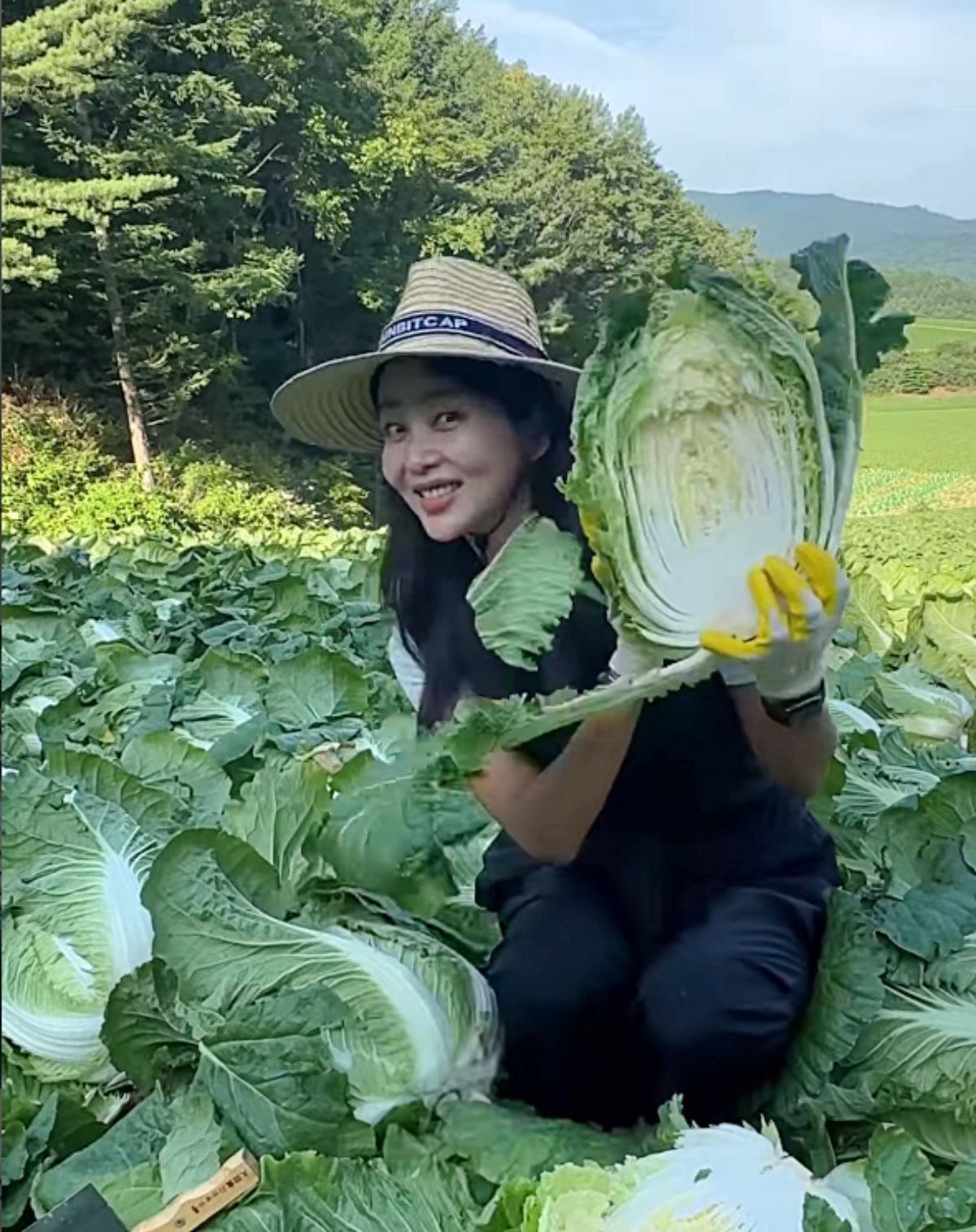 김치 사업가로 변신한 박솔미. / 박솔미 인스타그램