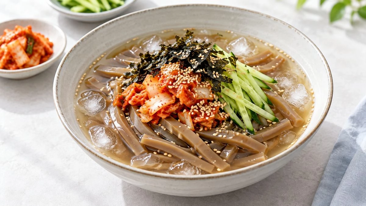 도토리묵사발. / 기사 이해를 돕기 위해 AI로 제작한 자료 이미지로, 실제 모습과 다소 차이가 있을 수 있습니다.