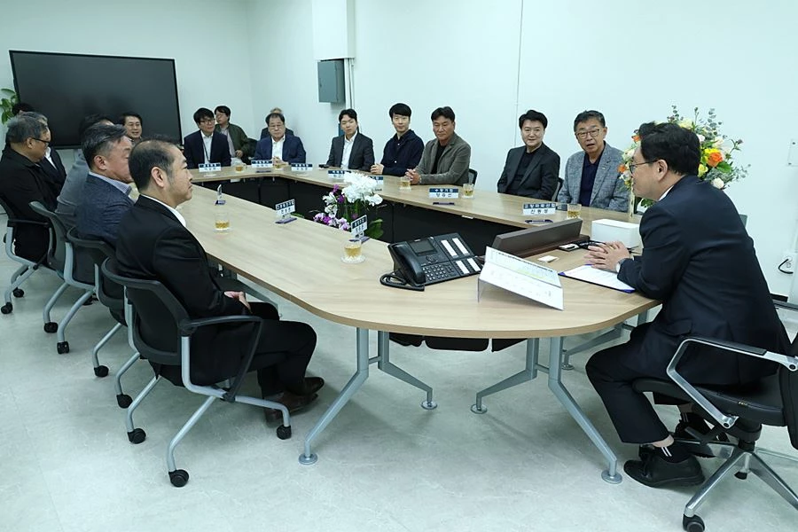 민경선 고양시장, 생활폐기물 청소업체 현장 애로사항 청취