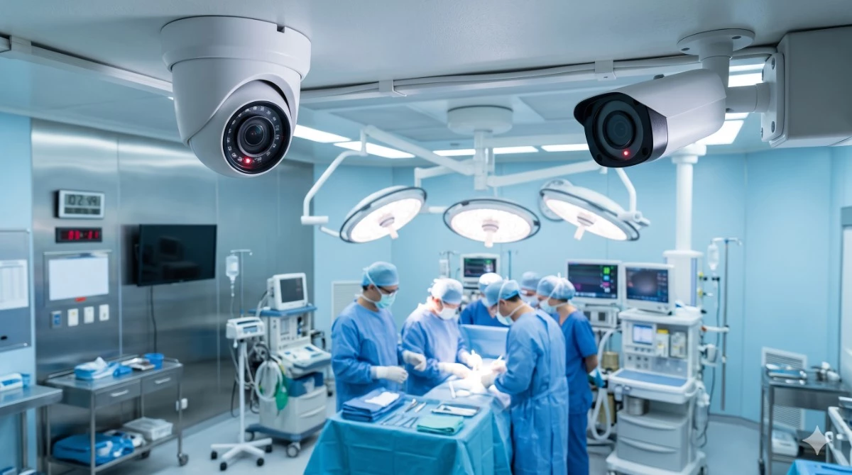 수술실에 설치된 CCTV 이미지 / AI 생성 이미지