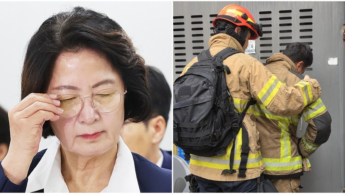 소방관 끝내 순직…소식 접한 추미애가 꺼낸 말  