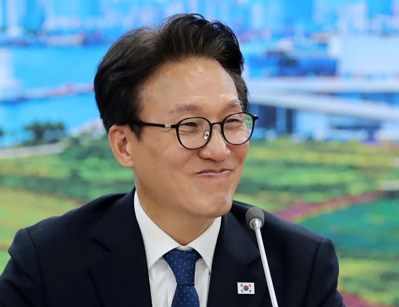 김민석 더불어민주당 당대표 / 뉴스1