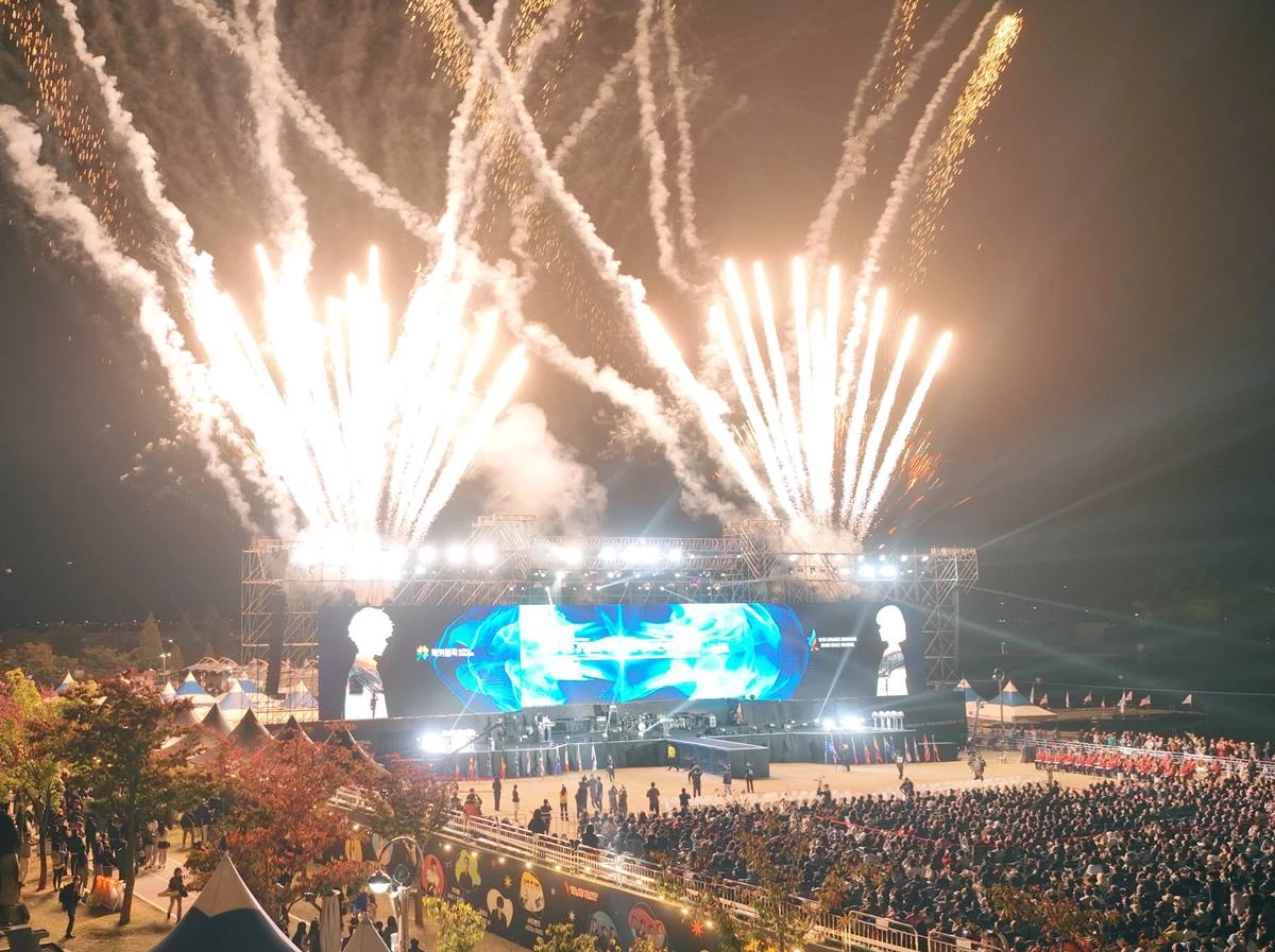 ‘제13회 칠곡낙동강평화축제’와 ‘제17회 낙동강지구 전투전승행사’ 전경