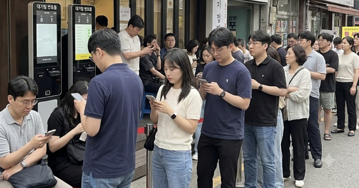 웨이팅하는 사람들 / 단순 자료 사진. 기사 이해를 돕기 위해 AI로 제작한 이미지.