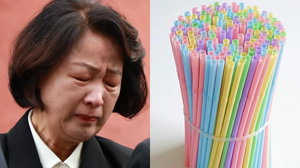 추미애 발언에 분노 폭발…화 참지 않고 경기도청으로 ‘빨대 250개’ 보낸 개그맨 등장. / 뉴스1, 기사 내용 토대로 AI툴 활용해 제작한 자료사진.
