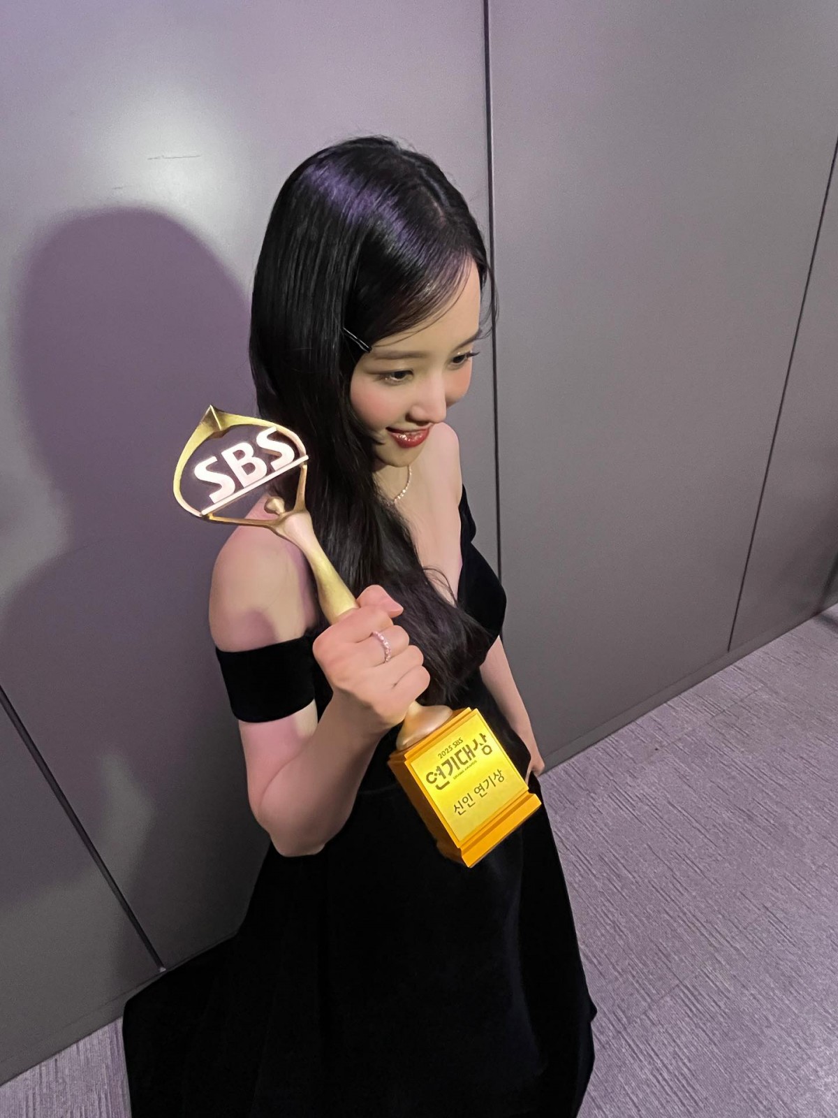 2025년 SBS 연기대상, KBS 연기대상 신인상 2관왕 달성한 배우 박정연. / 박정연 인스타그램