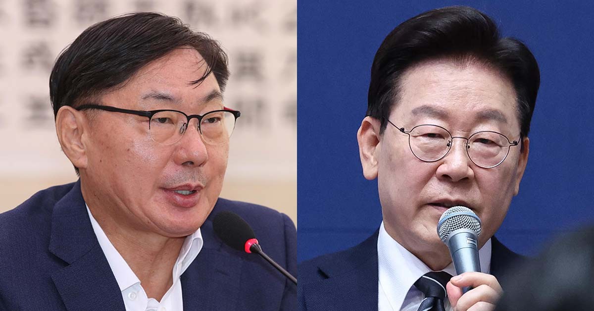 이재명(오른쪽) 대통령과 이화영 전 경기도 평화부지사. / 뉴스1