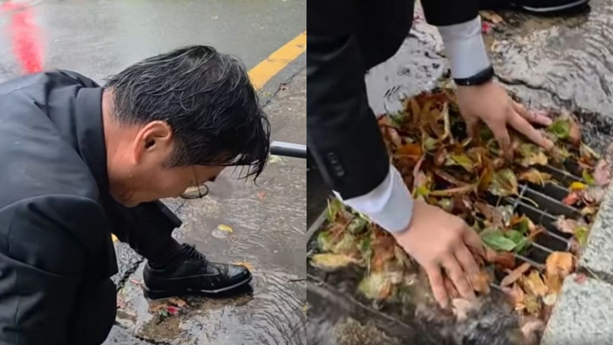 “안전 우려돼서…” 비 쏟아진 날 SNS에 영상 올린 정치인, 반응 엇갈렸다