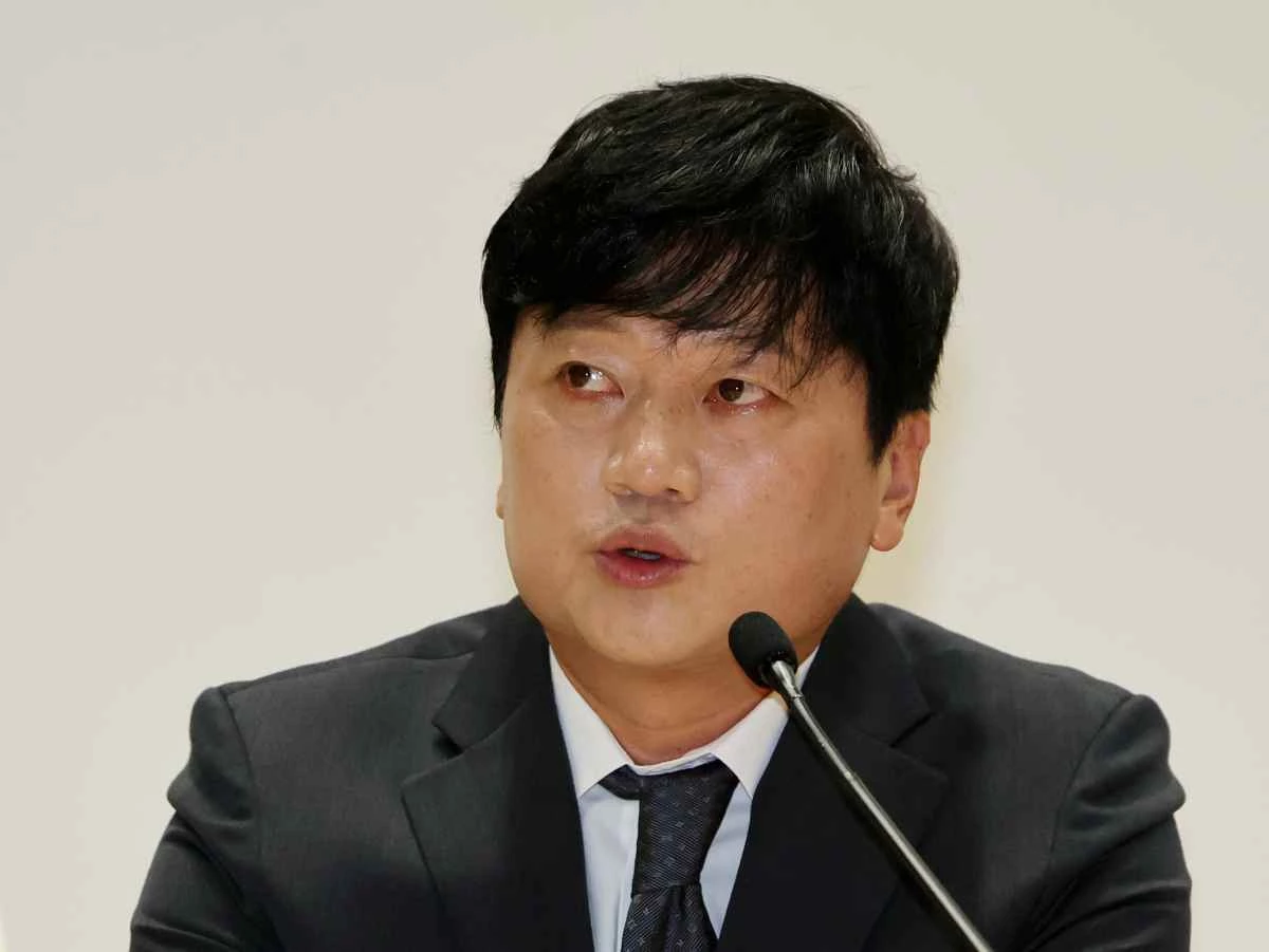 박문성 축구 해설위원이 지난 7월 8일 오후 서울 여의도 국회 의원회관에서 열린 '위기의 한국축구 진단과 대안 긴급토론회'에서 기조발언을 하고 있다. / 뉴스1