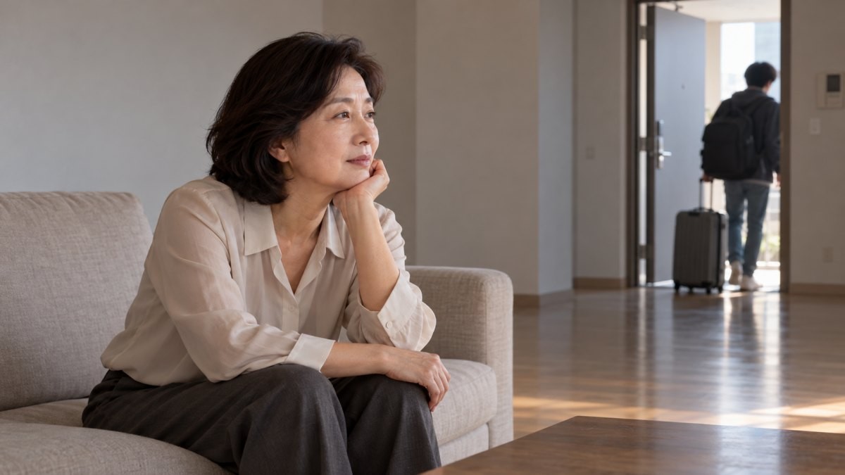 독립하는 자녀를 둔 부모. 기사 이해를 돕기 위해 AI툴로 생성한 자료사진.