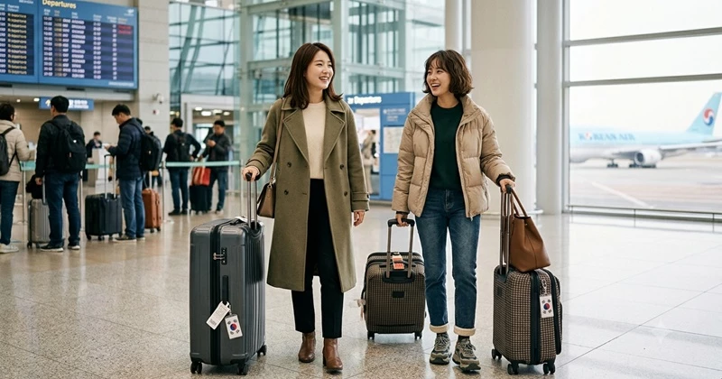 소중한 연차를 모아 연말 여행에 쓰는 직장인들이 늘고 있다. / AI 생성 이미지