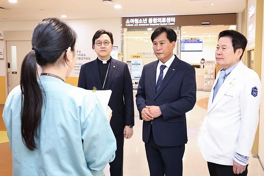 '밤에도 아이 진료받을 수 있게' 검단구, 국제성모병원에 소아응급체계 구축 요청