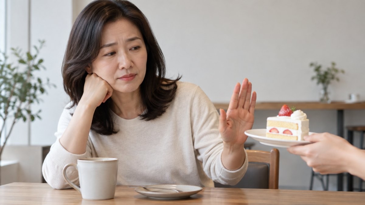 디저트를 조절하는 사람. 기사 이해를 돕기 위해 AI툴로 생성한 자료사진.
