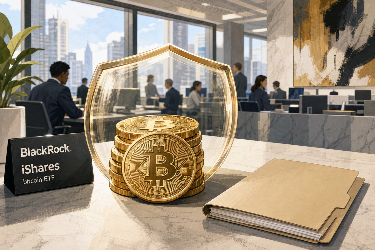 블랙록, 비트코인 손실 10% 완충 ETF ‘PBIT’ 추진…하지만 고정 바닥은 아니다